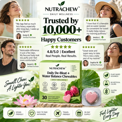 NUTRACHEW™ Daily De-Bloat + Water Balance Chewables