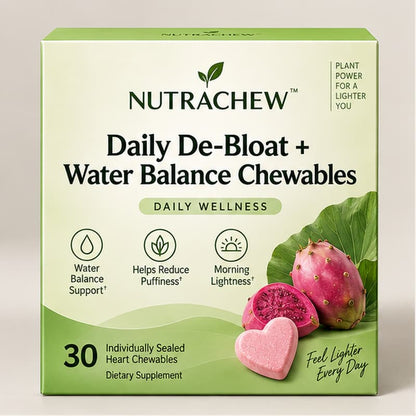 NUTRACHEW™ Daily De-Bloat + Water Balance Chewables